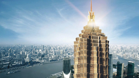 Jinmao Tower di Shanghai